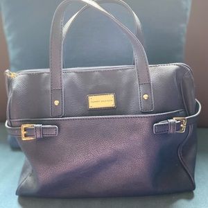 Tommy Hilfiger Navy blue colour satchel bag